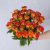 Букет из 25 Роз Кения Оранжевый микс 7313-Ор