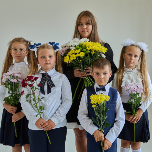 Букет от класса Хризантема кустовая МИКС ПОШТУЧНО N 19