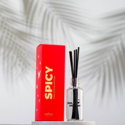 Диффузор ароматический "SPICY", лимон и черный перец, 50 мл 7864560 Диффузор ароматический "SPICY", лимон и черный перец, 50 мл 7864560