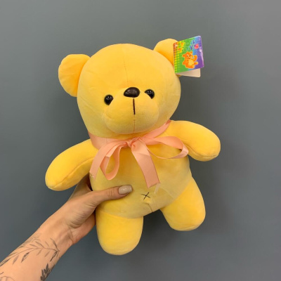 Игрушка Мишка цветной велюровый 30 см. средний N 56316 Игрушка Мишка цветной велюровый 30 см. средний N 56316