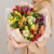 Букет из цветных альстромерий N 50406