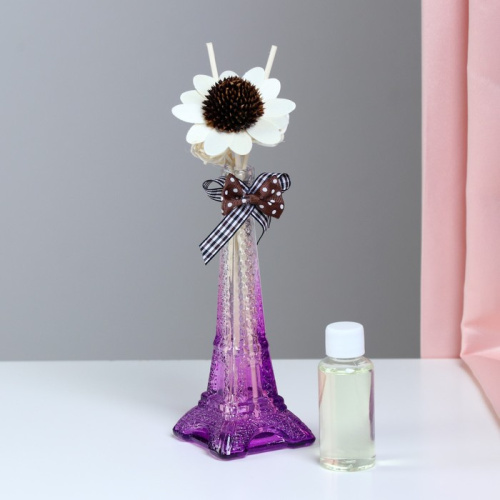 Набор подарочный "Париж": ваза,свечи,аромамасло фиалка,декор, "Богатство Аромата" 4355341 Набор подарочный "Париж": ваза,свечи,аромамасло фиалка,декор, "Богатство Аромата" 4355341