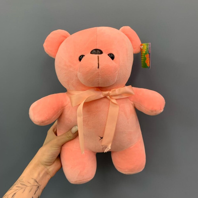 Игрушка Мишка цветной велюровый 30 см. средний N 56316 Игрушка Мишка цветной велюровый 30 см. средний N 56316