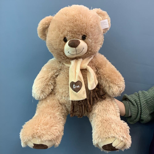Игрушка Мишка 60 см. с шарфом большой N 84075