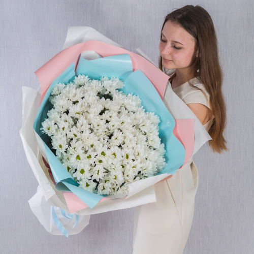 Букет-гигант из кустовых хризантем N 36151