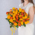 Букет из 51 Розы Кения Оранжевый микс N 7312-О